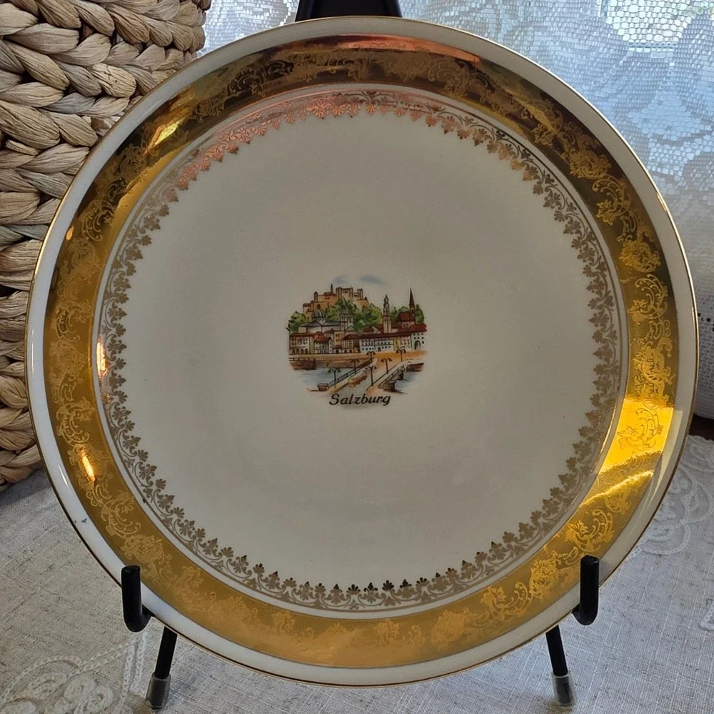 HB Wien Salzburg Souvenir Plate 7.5